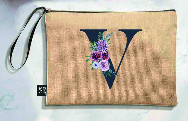 Bolso de mano letra t una pieza (diseño variado) (25×18×1 )